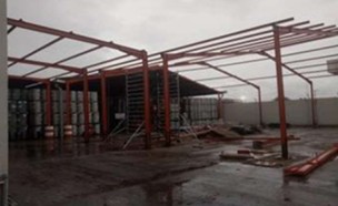 Hangar du dépôt, phase 1